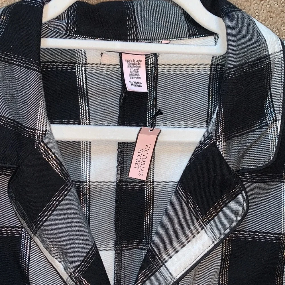 Victoria’s‎ Secret Plaid Romper Pajamas.